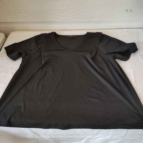 LG Banana Republic V Neck Blouse Officewear Casual Dressy Professional - Picture 7 of 9